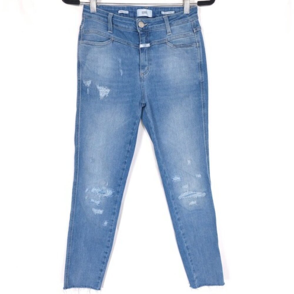CLOSED Women's Jeans Size 26 ITALY🇮🇹MADE Skinny Pusher ORGANIC COTTON C91231‎